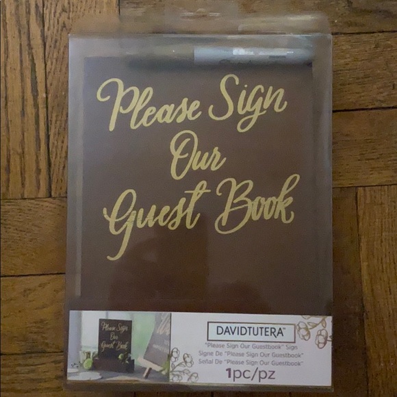 “Please sign our guestbook” Sign - Picture 2 of 2